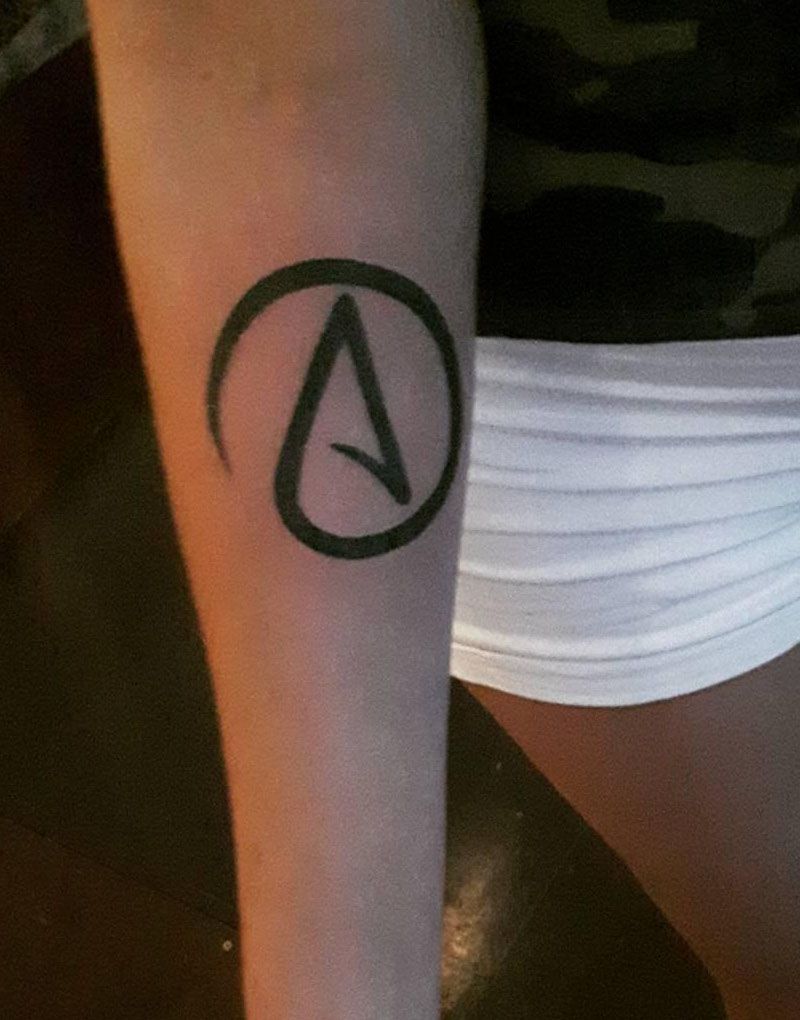 30 Pretty Atheist Tattoos to Inspire You