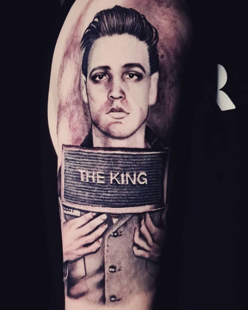 30 Pretty Elvis Tattoos You Will Love