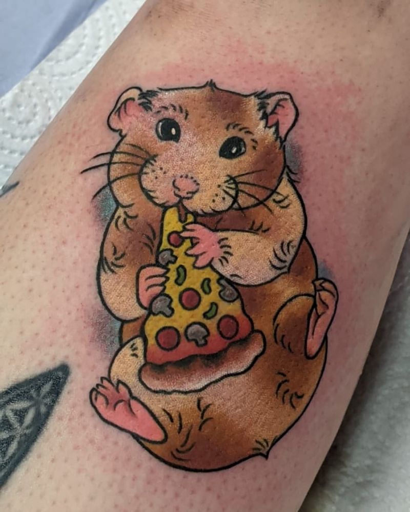 30 Cute Hamster Tattoos You Must See