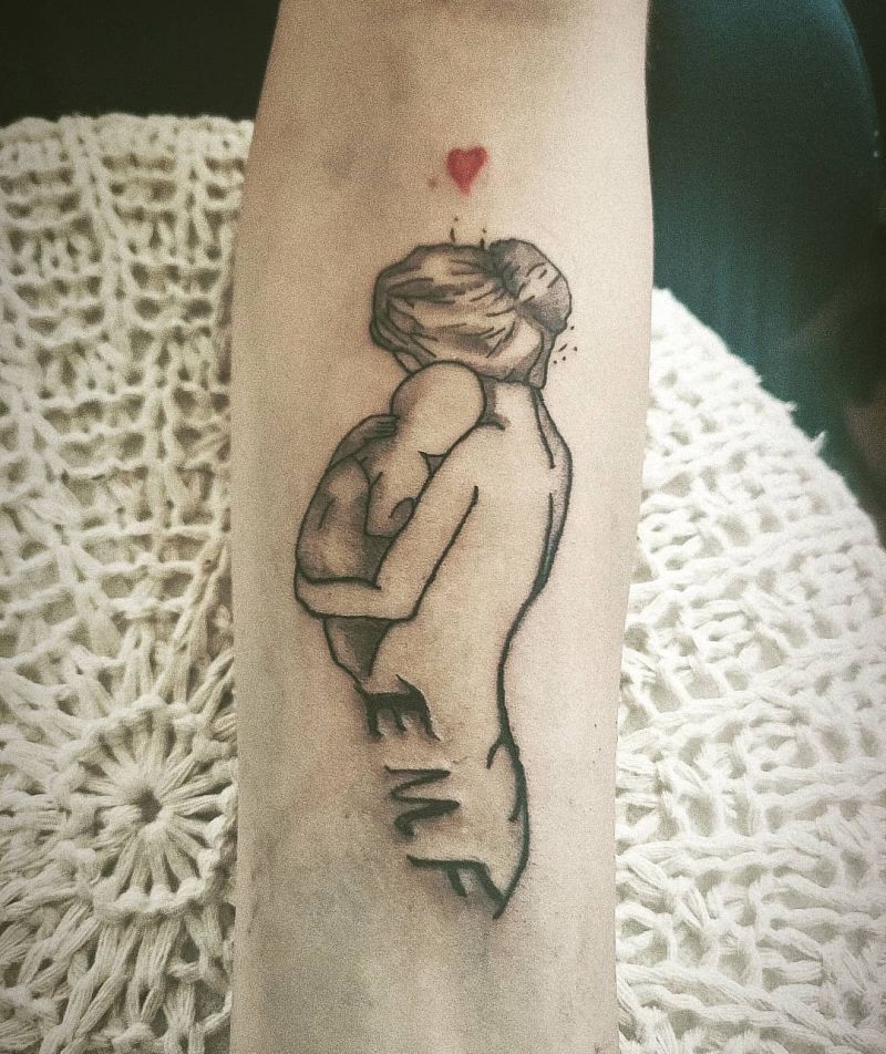 30 Delicate Mother Love Tattoos You Won't Regret