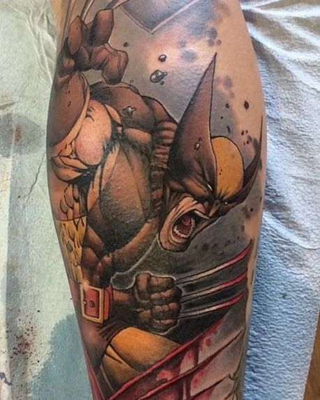 30 Gorgeous Wolverine Tattoos for Your Inspiration