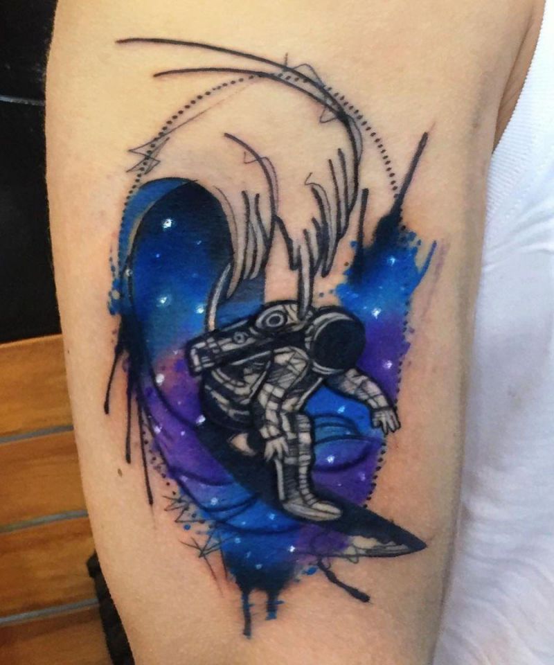 30 Pretty Astronaut Tattoos You Must Try