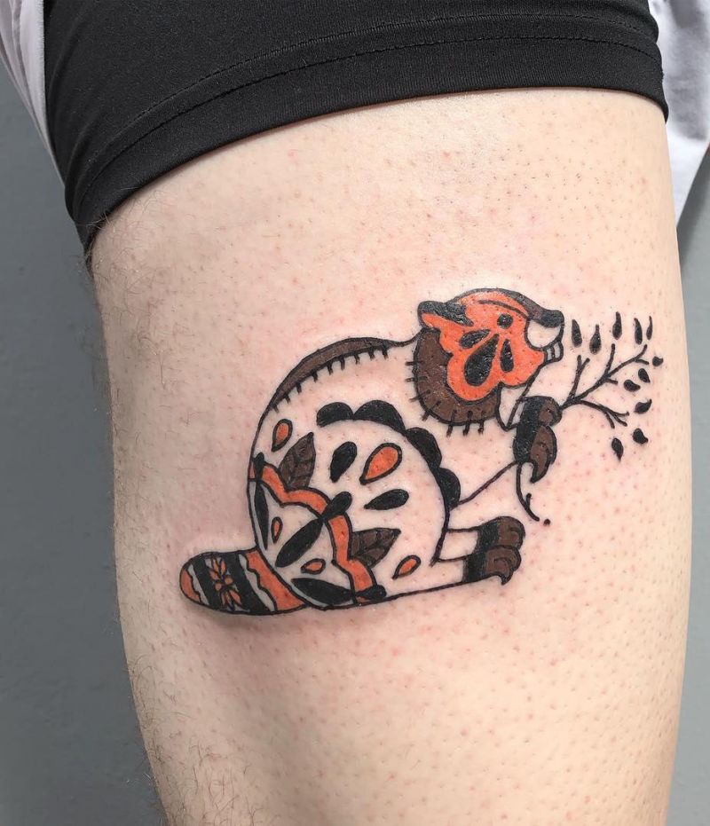 30 Cute Beaver Tattoos You Can’t Miss