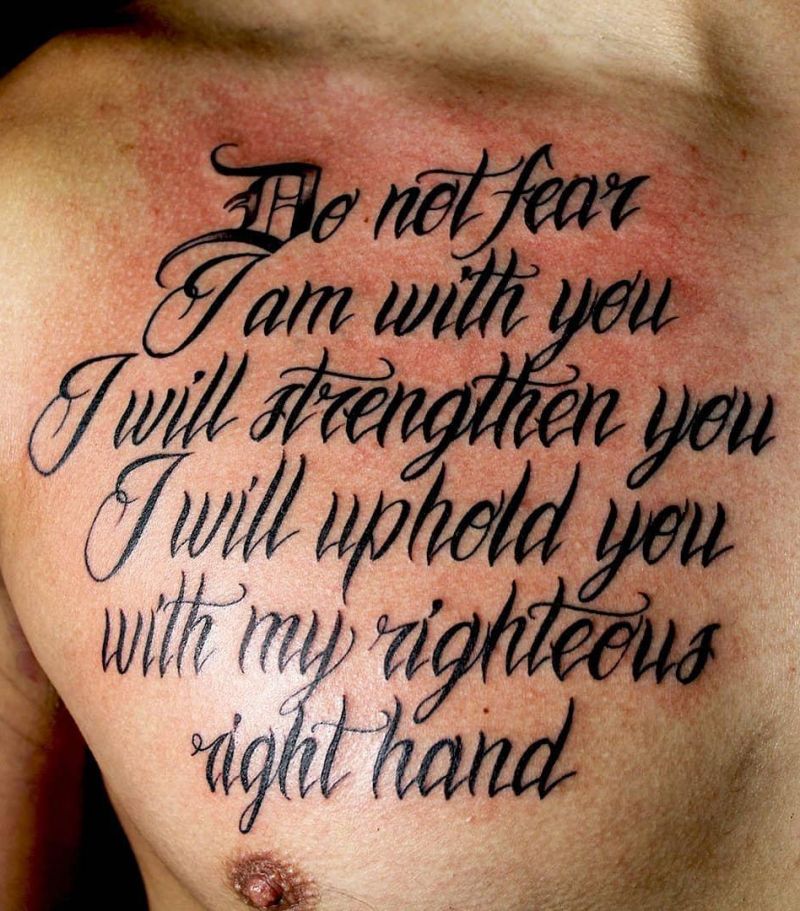 30 Perfect Bible Verse Tattoos for Your Inspiration