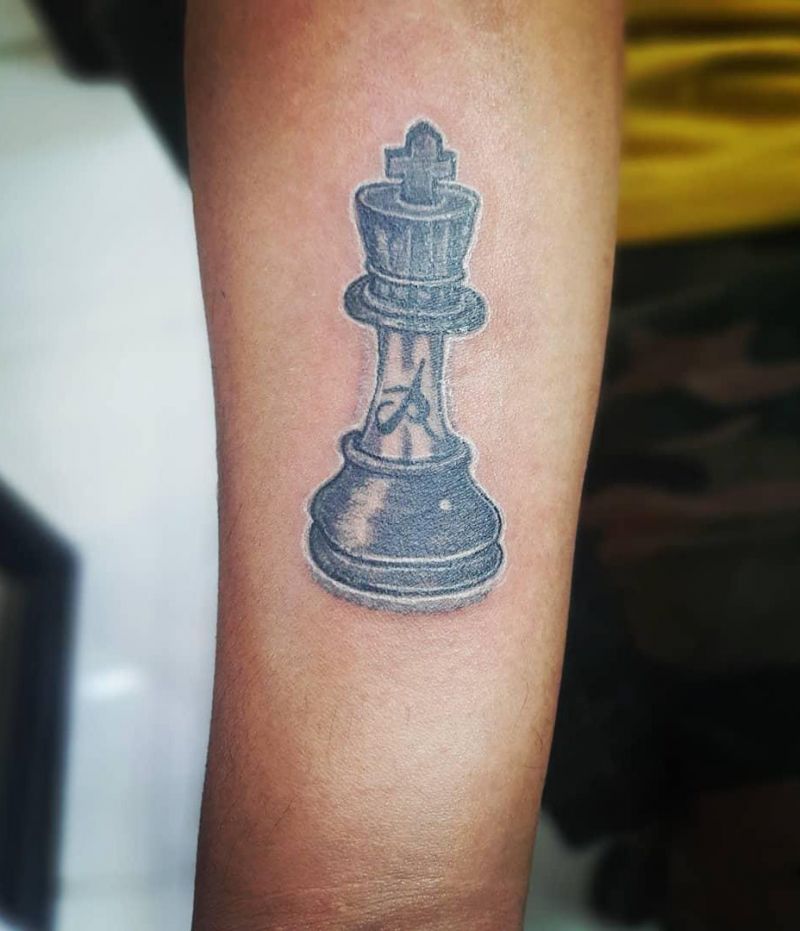 30 Pretty Chess Tattoos You Will Love