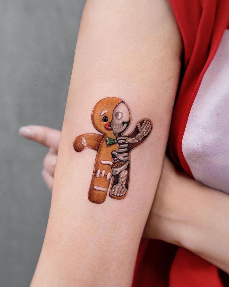 30 Pretty Cookie Tattoos You Must Try