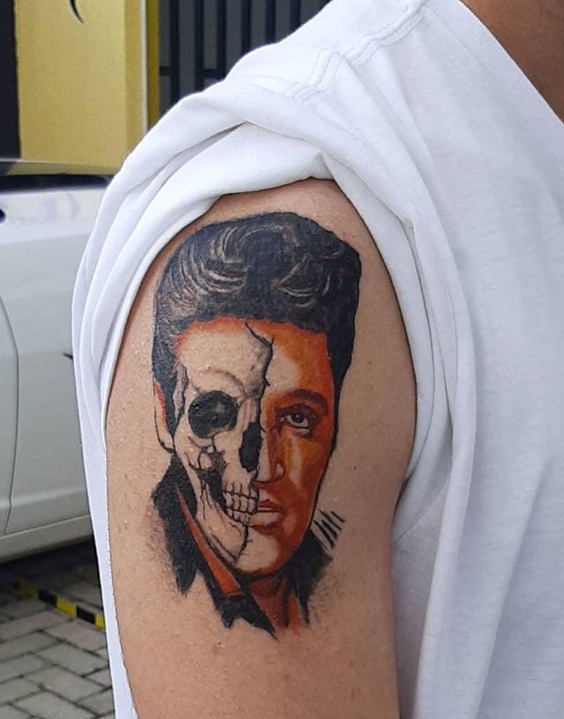 30 Pretty Elvis Tattoos You Will Love