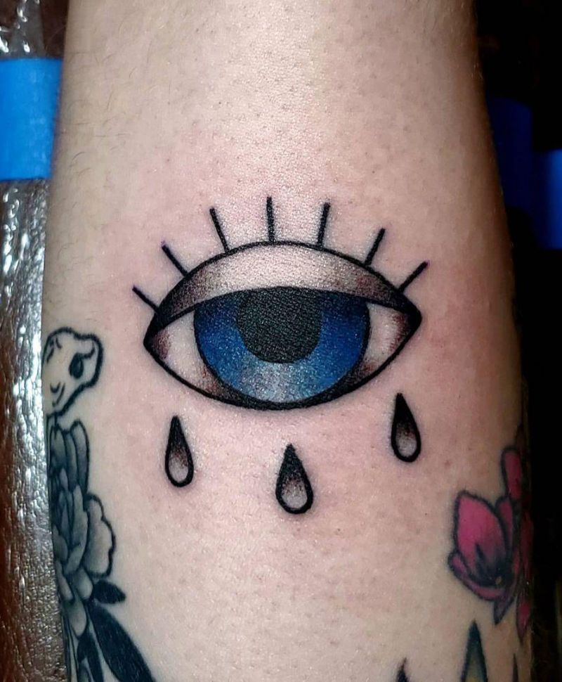 30 Gorgeous Evil Eye Tattoos You Will Love