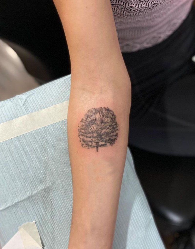 30 Gorgeous Maple Tree Tattoos to Inspire You