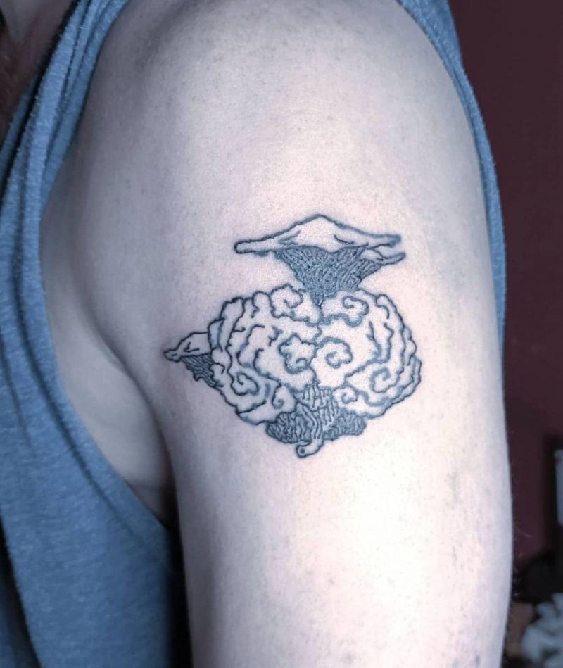 30 Gorgeous Mushroom Cloud Tattoos You Must Love