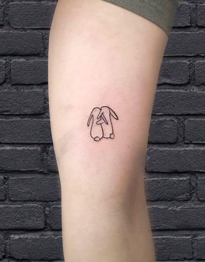 30 Wonderful Rabbit Tattoos Make You Attractive