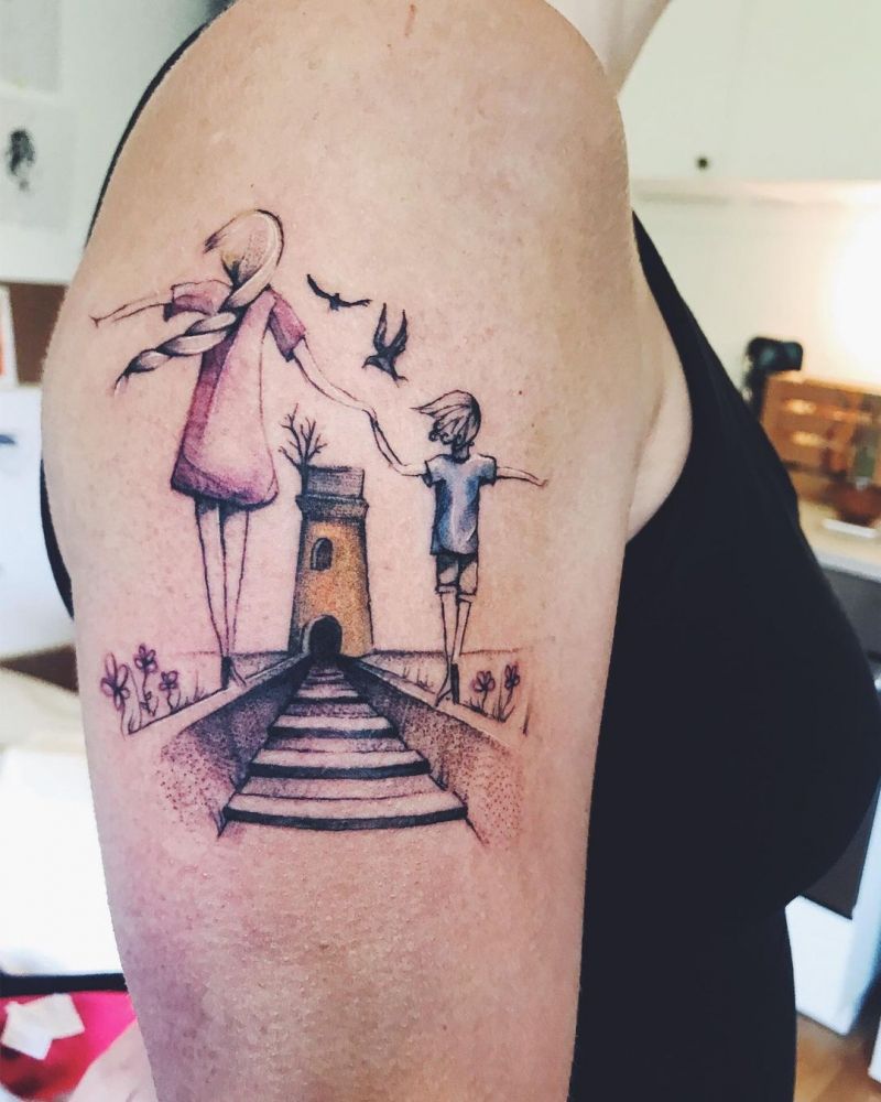 30 Pretty Railroad Tattoos You Must Love