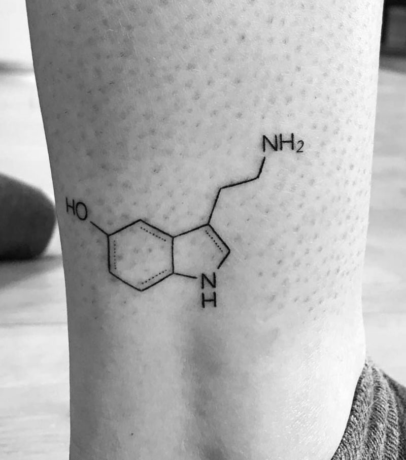 30 Pretty Serotonin Tattoos You Can't Miss