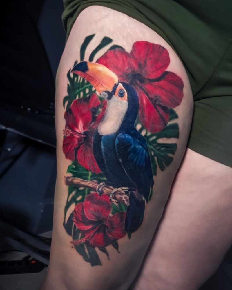 30 Cute Toucan Tattoos to Inspire You