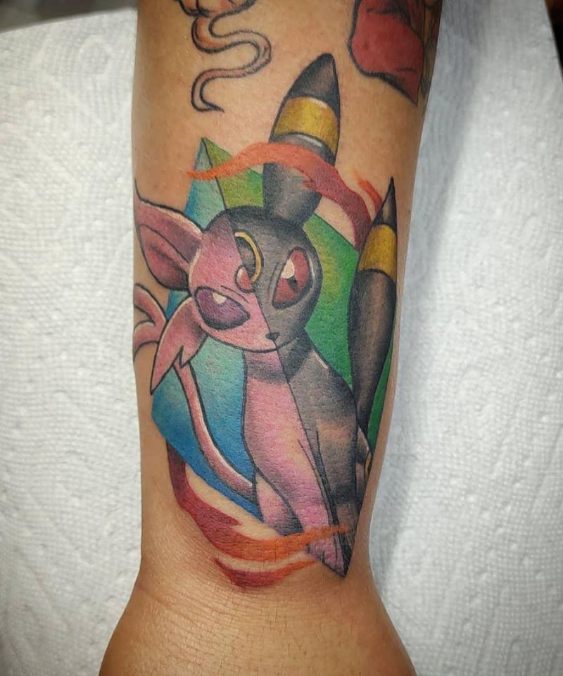 30 Cute Umbreon Tattoos You Must See