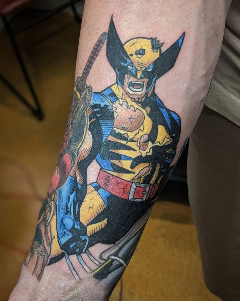 30 Gorgeous Wolverine Tattoos for Your Inspiration