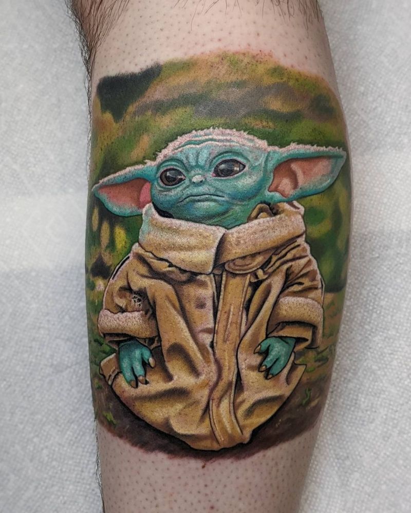 30 Gorgeous Yoda Tattoos You Can Copy