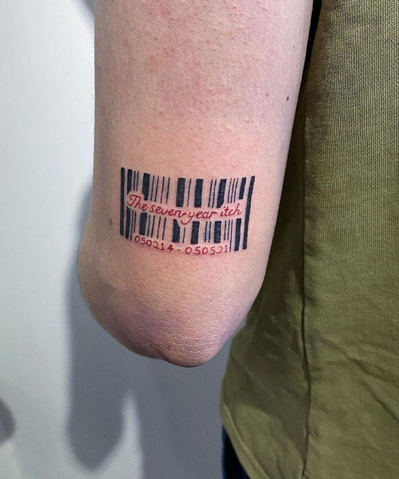 30 Unique Barcode Tattoos You Can Copy