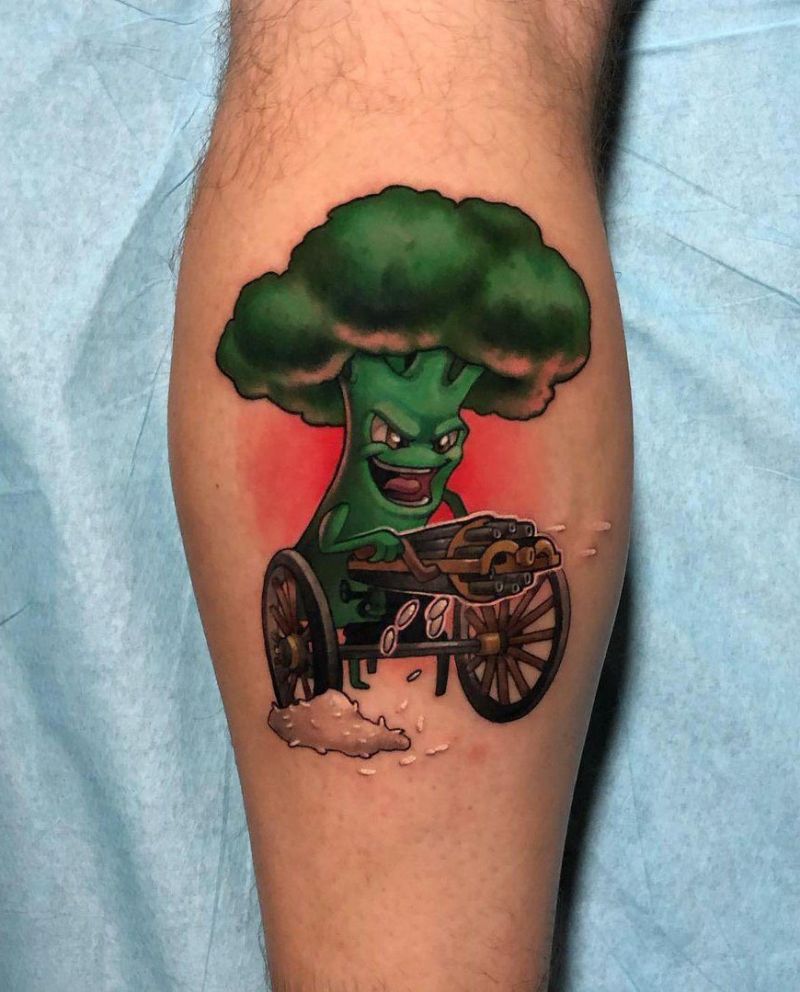 30 Pretty Broccoli Tattoos You Will Love