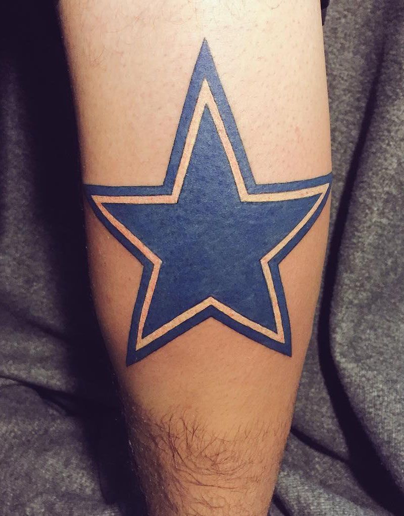 30 Pretty Dallas Cowboys Tattoos You Must Love