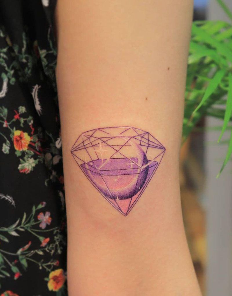 30 Gorgeous Gemstone Tattoos You Must See