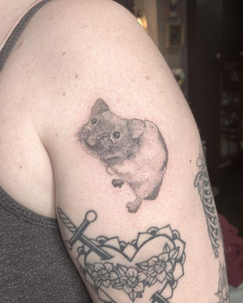 30 Cute Hamster Tattoos You Must See