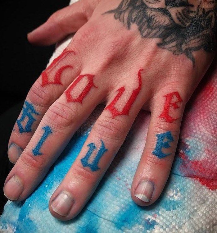 30 Perfect Knuckle Tattoos for Your Inspiration