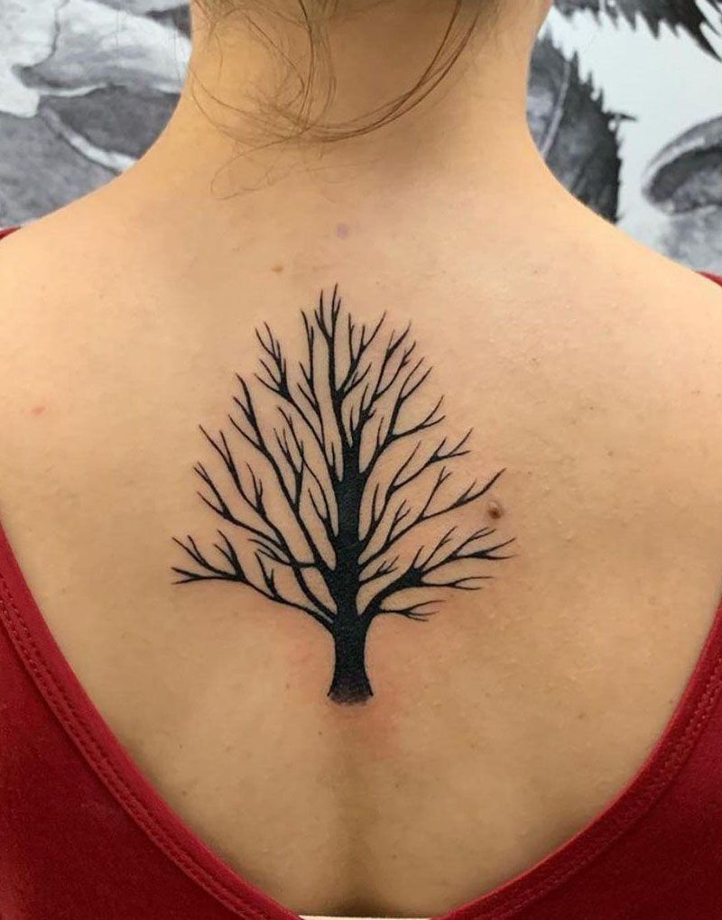 30 Gorgeous Maple Tree Tattoos to Inspire You