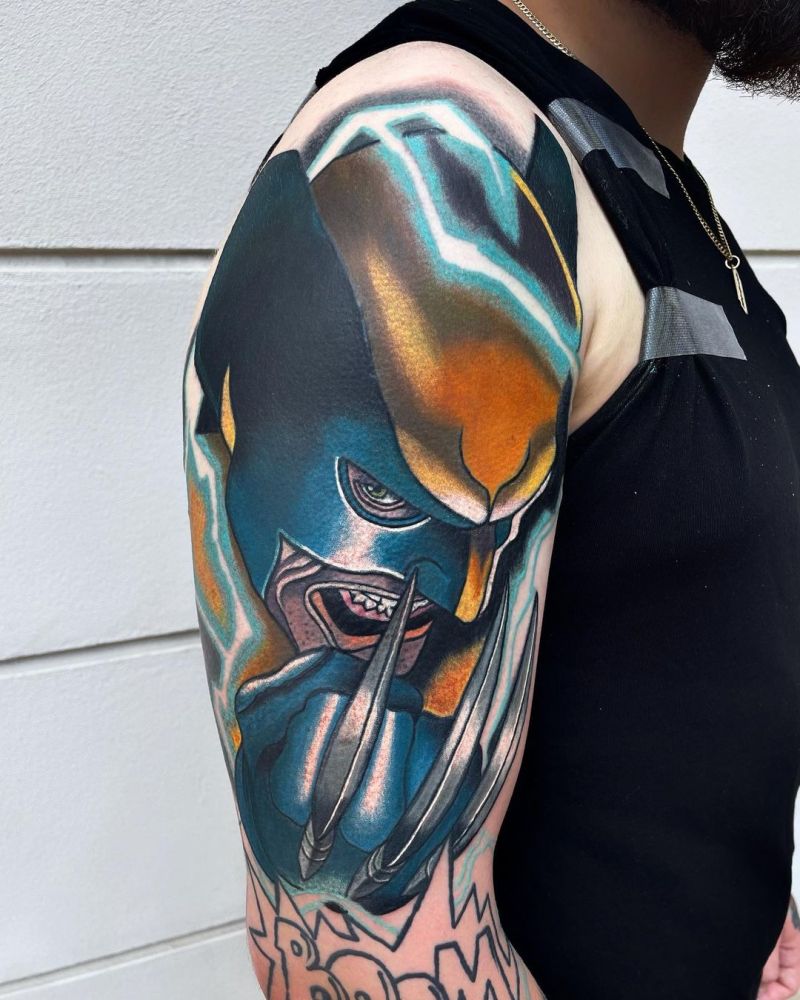 30 Gorgeous Wolverine Tattoos for Your Inspiration