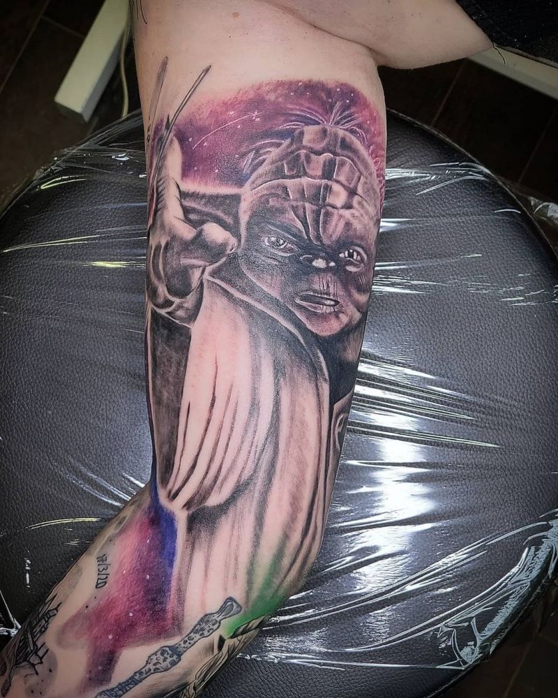 30 Gorgeous Yoda Tattoos You Can Copy