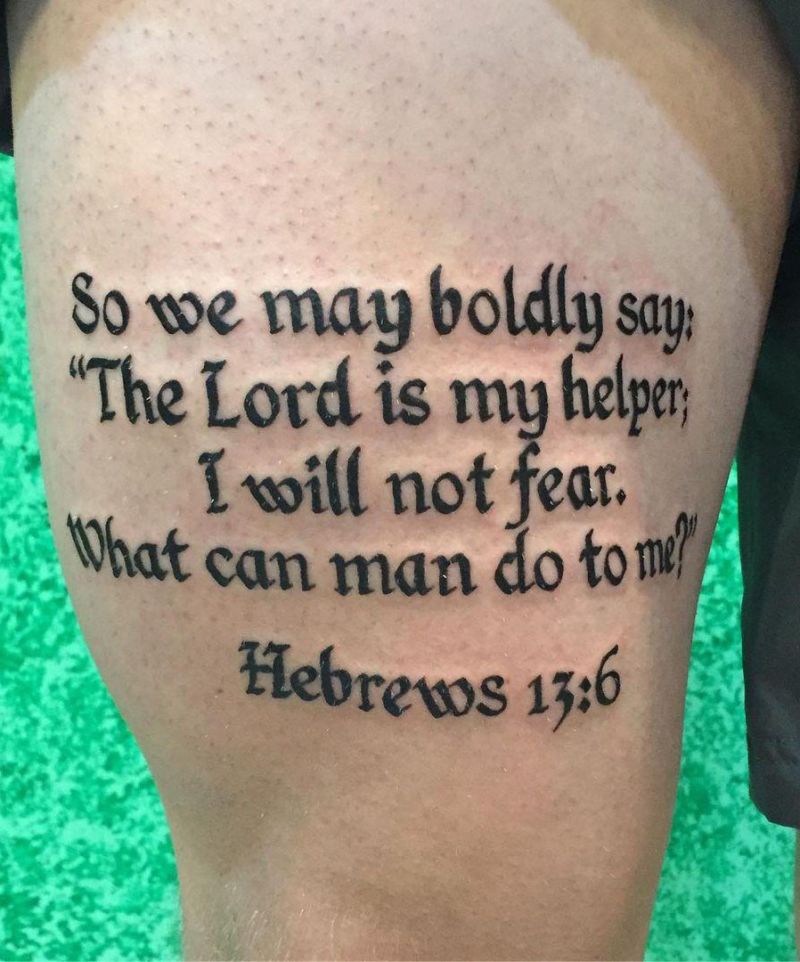 30 Perfect Bible Verse Tattoos for Your Inspiration