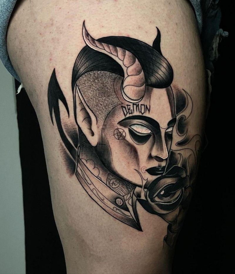 30 Gorgeous Devil Tattoos You Must See