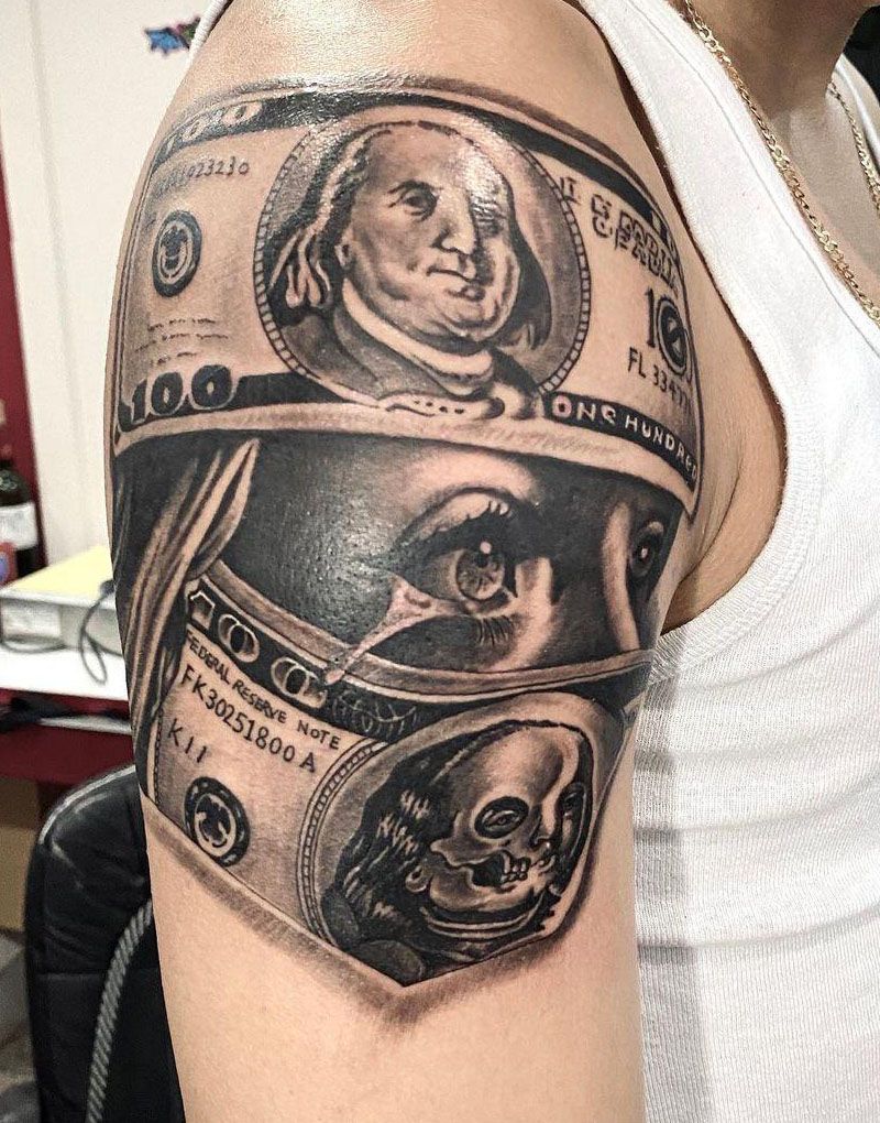 30 Pretty Dollar Tattoos You Can Copy