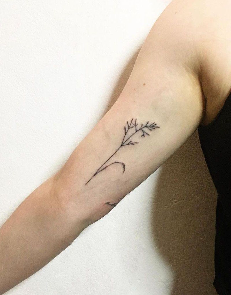 30 Pretty Grass Tattoos You Can’t Miss