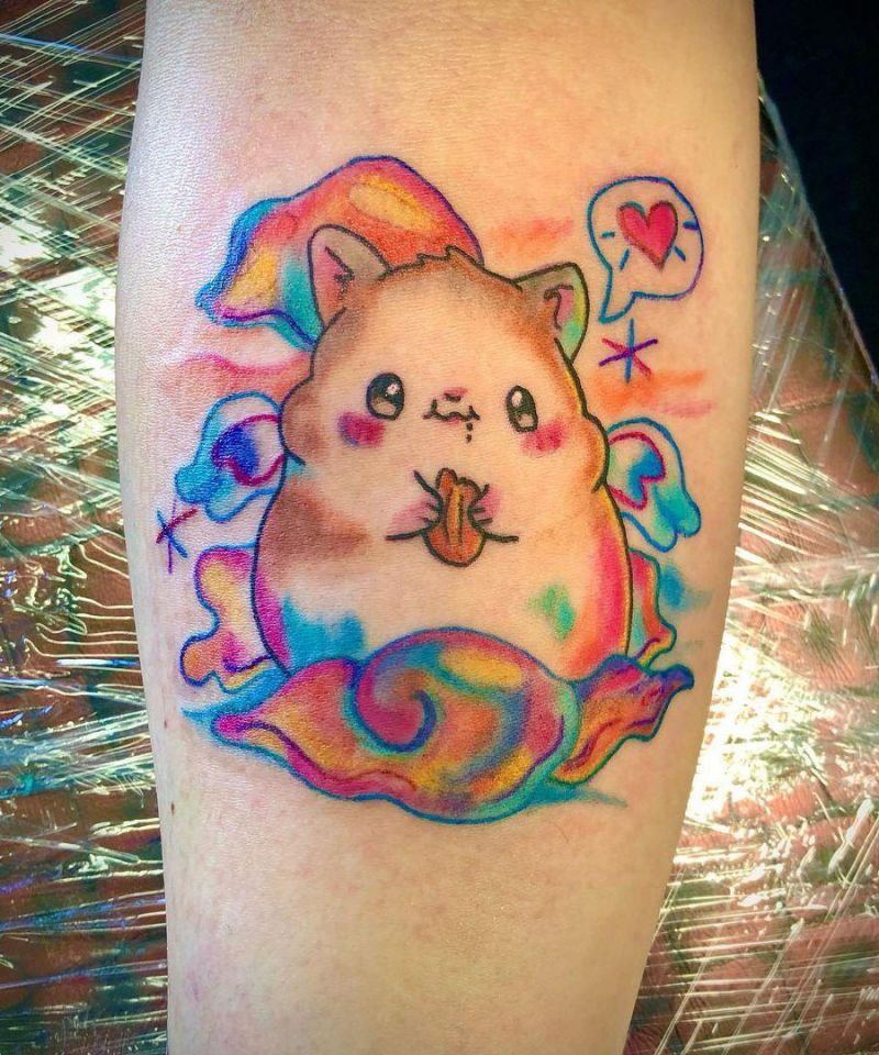 30 Cute Hamster Tattoos You Must See