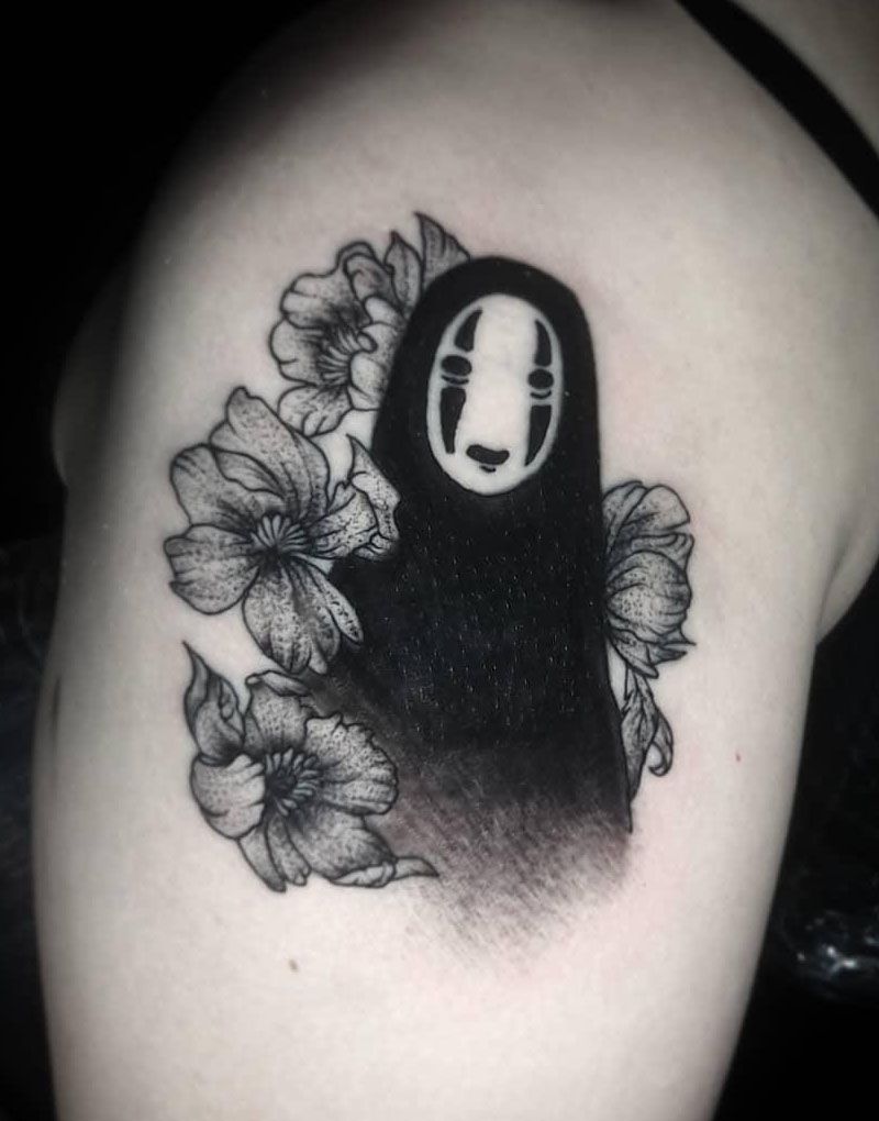 30 Cute Kaonashi Tattoos Make You Attractive