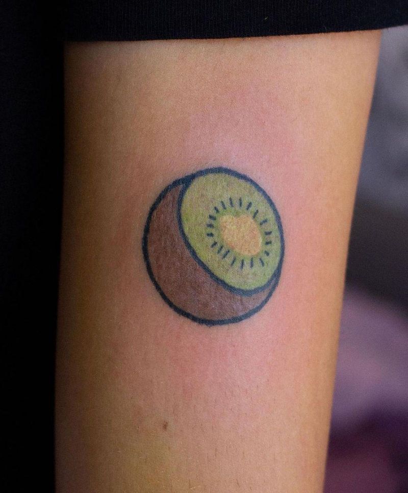 30 Pretty Kiwifruit Tattoos You Will Love