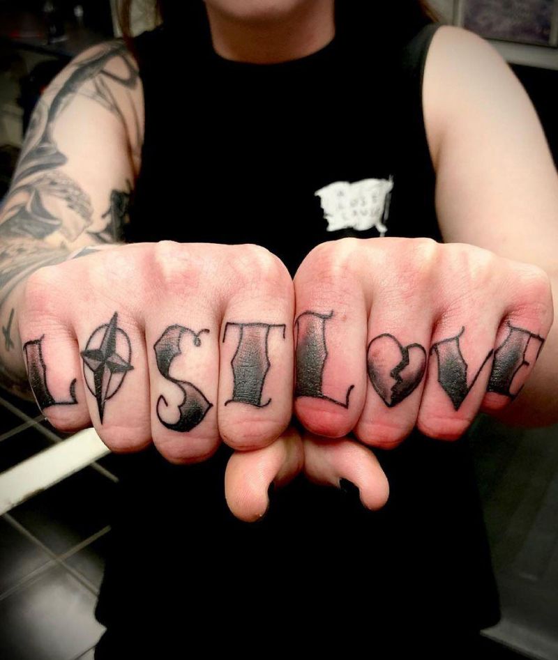 30 Perfect Knuckle Tattoos for Your Inspiration