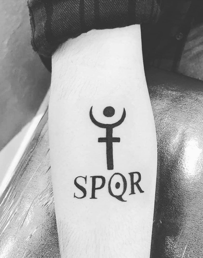 30 Unique SPQR Tattoos You Must See