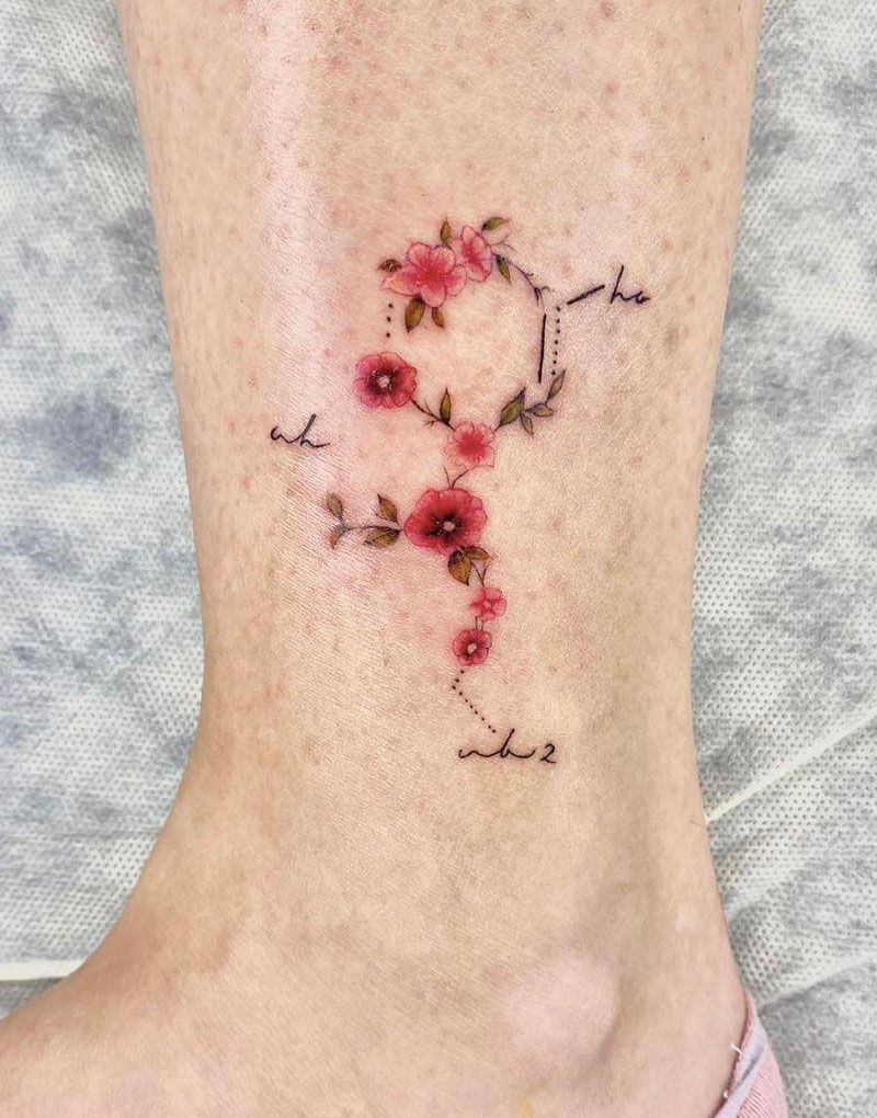 30 Pretty Serotonin Tattoos You Can't Miss