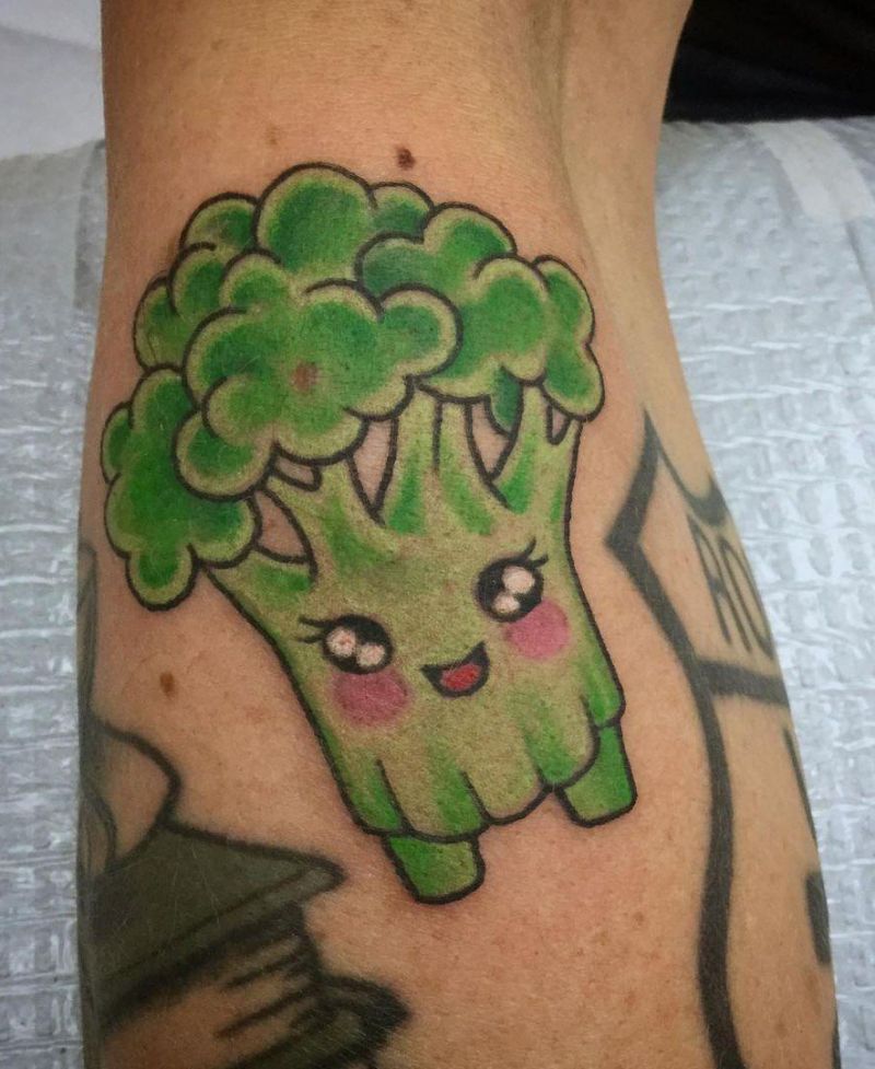 30 Pretty Broccoli Tattoos You Will Love