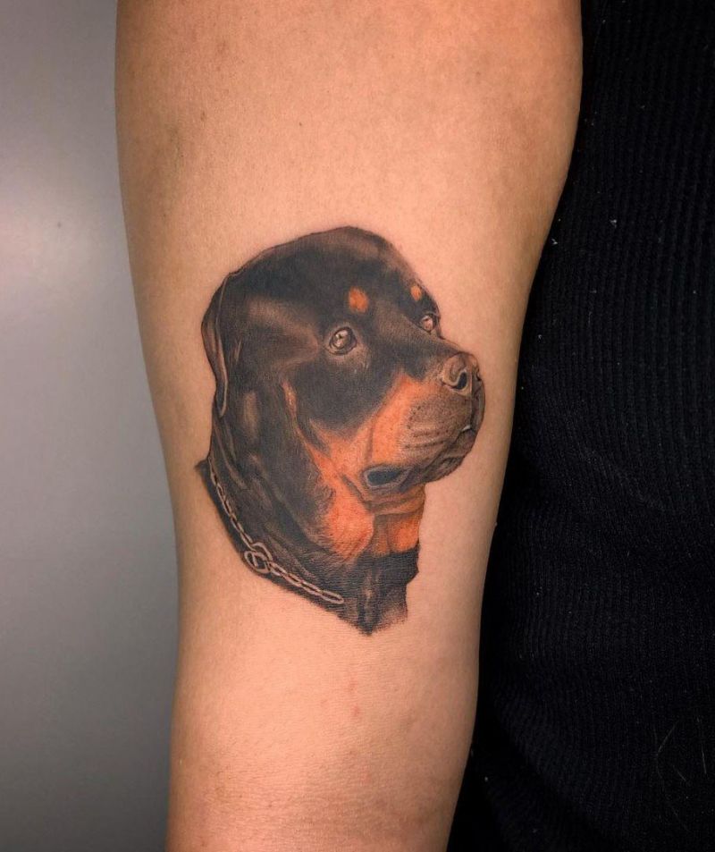 30 Cute Puppy Tattoos You Must Love