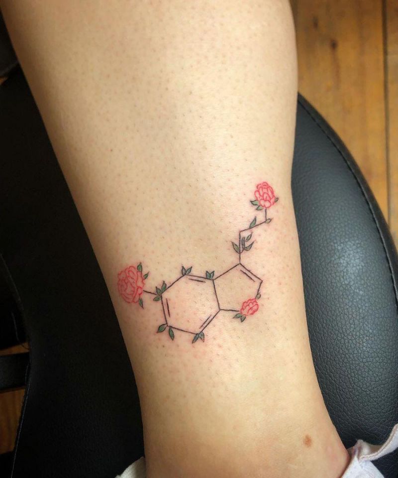 30 Pretty Serotonin Tattoos You Can't Miss