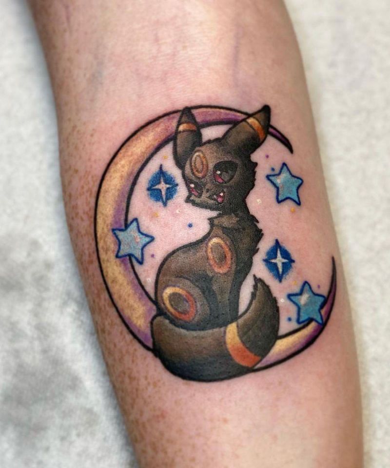 30 Cute Umbreon Tattoos You Must See