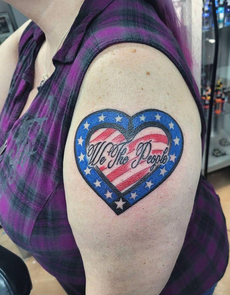 30 Perfect We The People Tattoos You Must Try