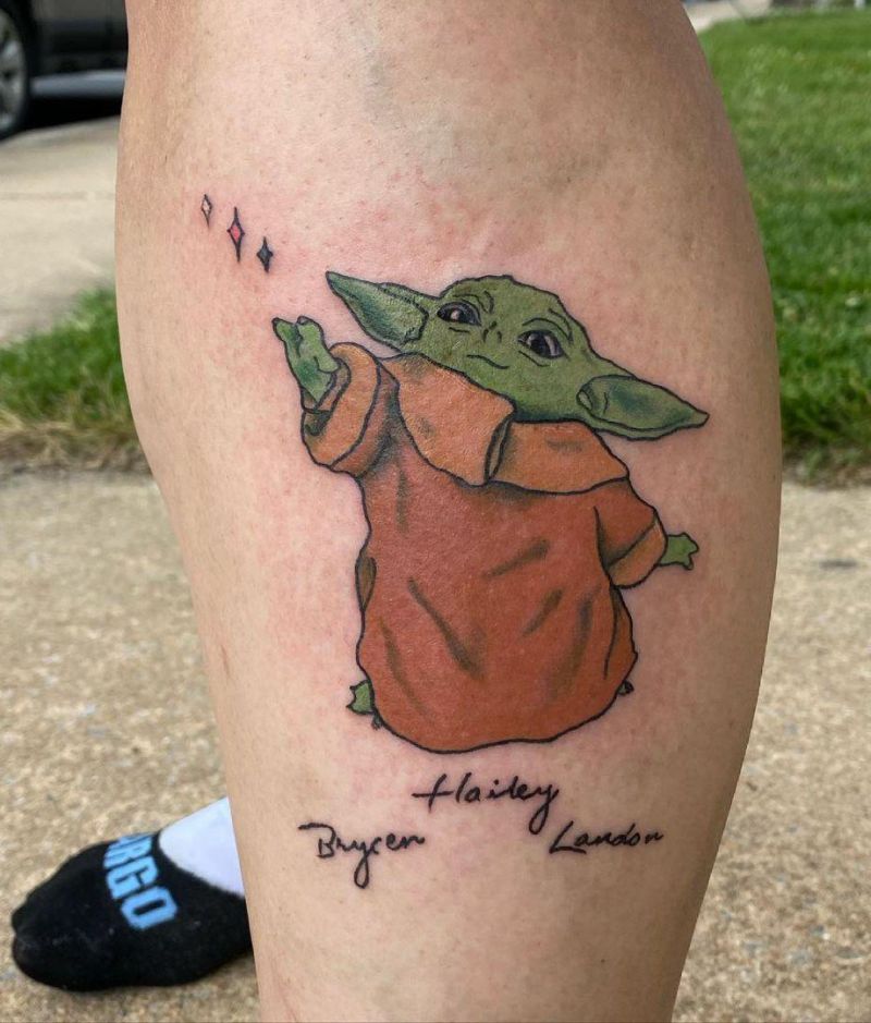 30 Gorgeous Yoda Tattoos You Can Copy