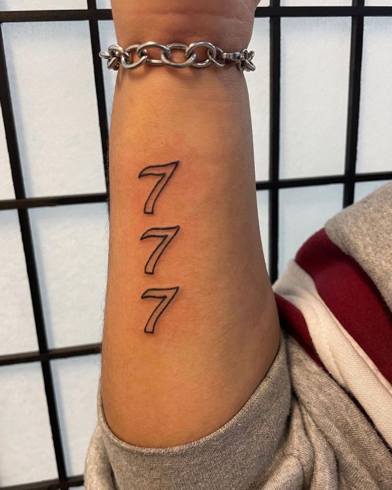 30 Pretty 7 Tattoos You Must See