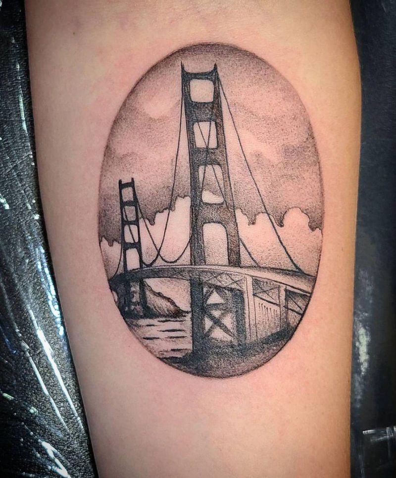 30 Pretty Bridge Tattoos for Your Inspiration