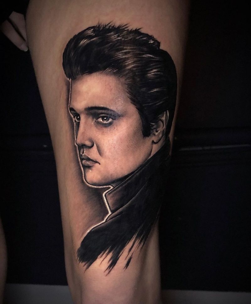 30 Pretty Elvis Tattoos You Will Love