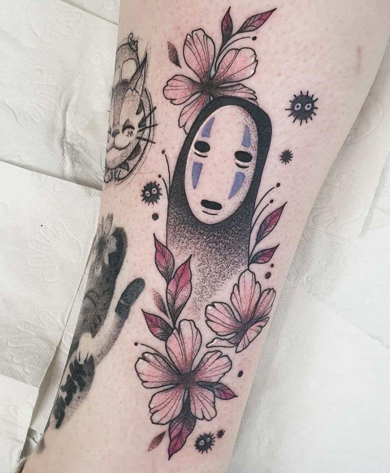 30 Cute Kaonashi Tattoos Make You Attractive